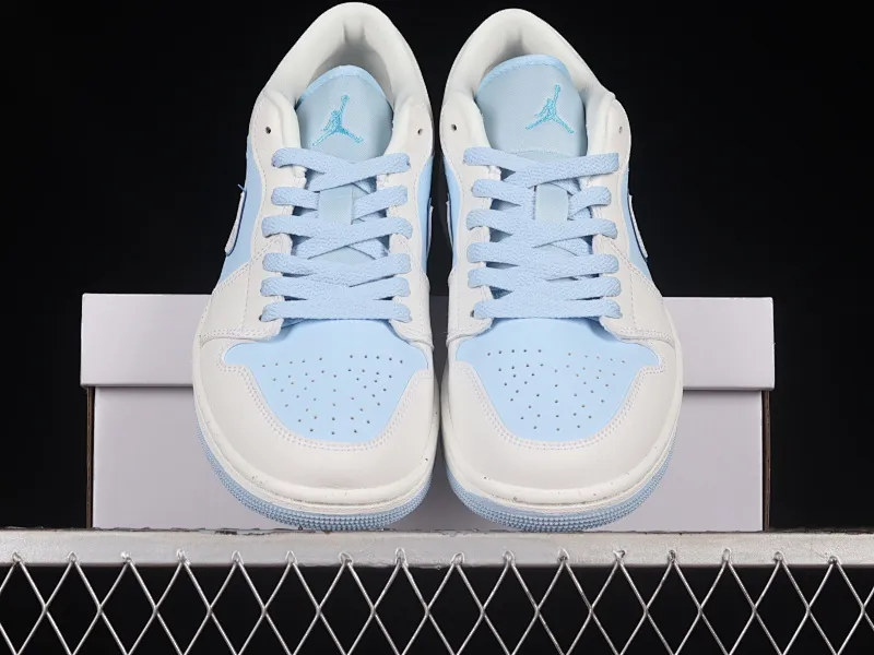 All categories Air Jordan Jordan series basketball shoes Air Jordan 1 Low G version pure original Air Jordan 1 Low AJ1 Joe 1 ice blue low-top cultural leisure sports sneakers DV1299-104
